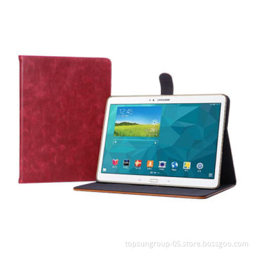 PU Leather Case, for Samsung Galaxy S T800, Crazy Horse Pattern, with Card Slots